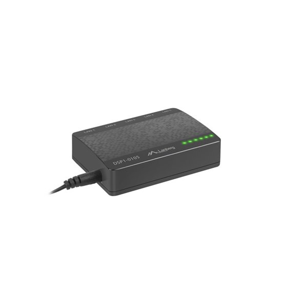 DSP1-0105 switch No administrado Fast Ethernet (10/100) Negro