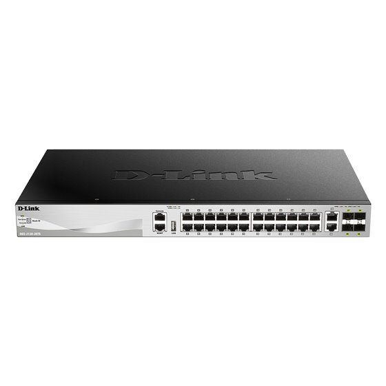 DGS-3130-30TS/E switch Gestionado L3 Gigabit Ethernet (10/100/1000) Gris