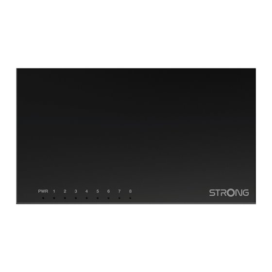 SW8000M switch Gigabit Ethernet (10/100/1000) Negro