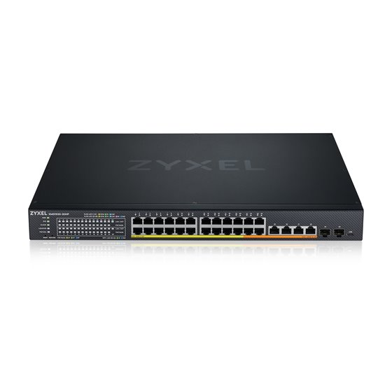 XMG1930-30HP Gestionado L3 2.5G Ethernet (100/1000/2500) Energía sobre Ethernet (PoE) 1U Negro