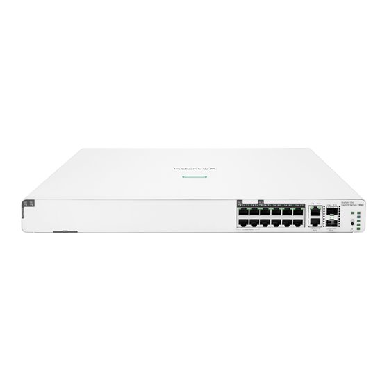 Networking Instant On Switch 8p Gigabit CL4 4p SR2.5G CL6 PoE 2p 10GBT 2p SFP+ 480W 1960