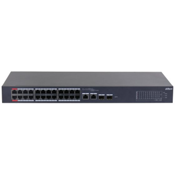DH-CS4226-24ET-240 switch Gestionado L2 Gigabit Ethernet (10/100/1000) Energía sobre Ethernet (PoE) Negro