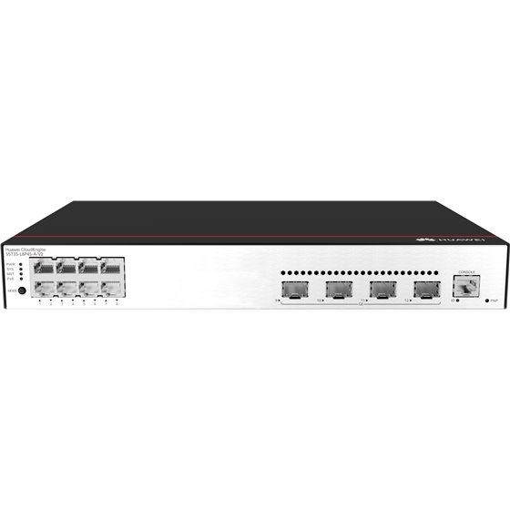 CloudEngine S5735-L8P4S-A-V2 Gestionado Gigabit Ethernet (10/100/1000) Energía sobre Ethernet (PoE) 1U Negro, Plata