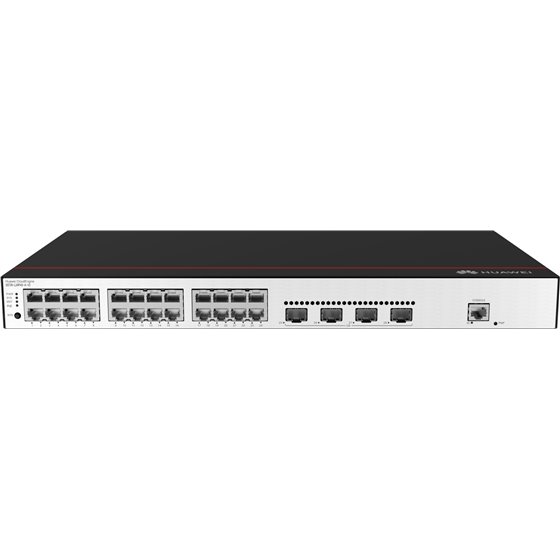 CloudEngine S5735-L24P4S-A-V2 Gestionado L3 Gigabit Ethernet (10/100/1000) Energía sobre Ethernet (PoE) 1U Negro, Plata