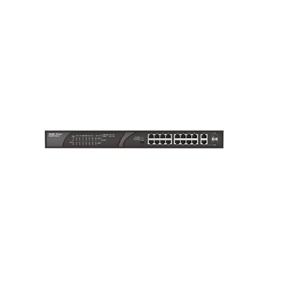 RG-ES118S-LP switch No administrado Fast Ethernet (10/100) Energía sobre Ethernet (PoE) Negro
