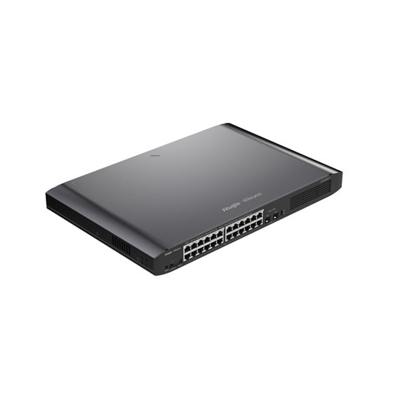 RG-ES226GC-P switch Gestionado L2 Gigabit Ethernet (10/100/1000) Energía sobre Ethernet (PoE) Negro