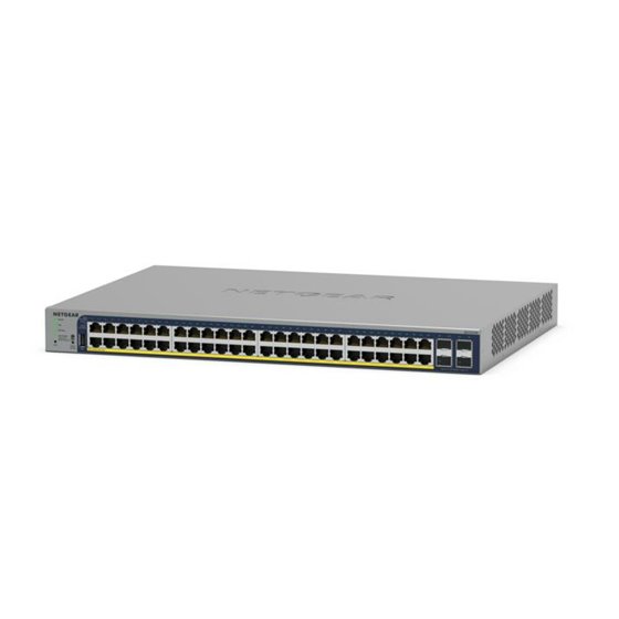 GS728TP Gestionado L2/L3/L4 Gigabit Ethernet (10/100/1000) Energía sobre Ethernet (PoE) Gris