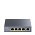 GS1005P switch Gigabit Ethernet (10/100/1000) Energía sobre Ethernet (PoE) Gris