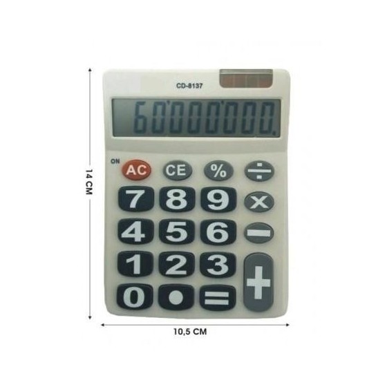 Calculadora Sobremesa CATIGA CD-8137 8 Dígitos