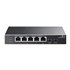 TL-SG1005P-PD switch Gigabit Ethernet (10/100/1000) Energía sobre Ethernet (PoE) Negro
