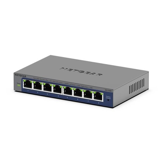 GS108Ev4 No administrado L2/L3 Gigabit Ethernet (10/100/1000) Gris