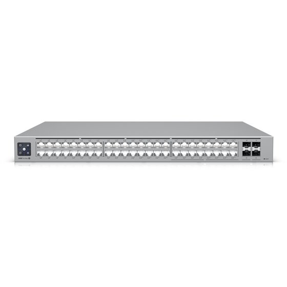 UniFi Pro Max 48 PoE Gestionado L3 Gigabit Ethernet (10/100/1000) Energía sobre Ethernet (PoE) 1U Gris