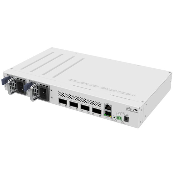 CRS504-4XQ-IN switch Gestionado Fast Ethernet (10/100) Energía sobre Ethernet (PoE) Blanco
