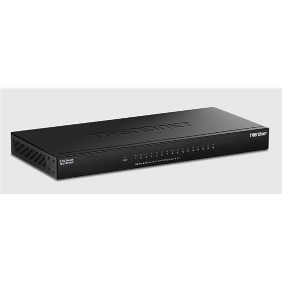 TEG-S3160 switch No administrado 2.5G Ethernet (100/1000/2500) Escritorio Negro