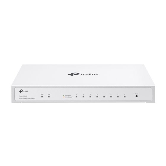 Festa FS308G Gestionado L2/L2+ Gigabit Ethernet (10/100/1000) Energía sobre Ethernet (PoE) Blanco