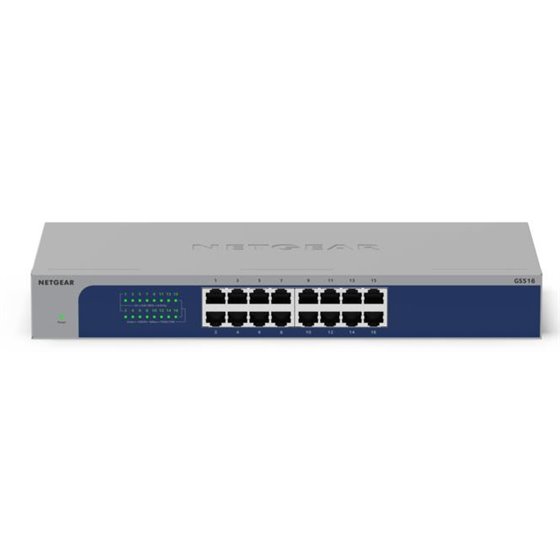 GS516-300EUS switch No administrado Gigabit Ethernet (10/100/1000) Gris