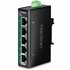 TI-PELC50 switch No administrado Fast Ethernet (10/100) Energía sobre Ethernet (PoE) Negro