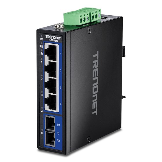 TI-G51SC switch No administrado Gigabit Ethernet (10/100/1000) Negro