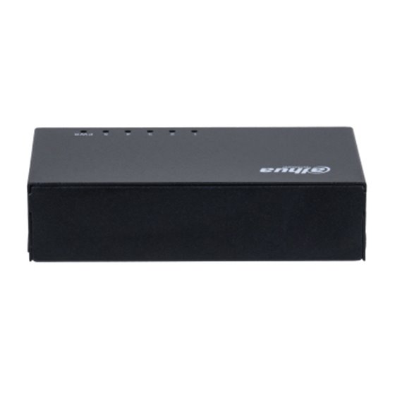 DH-SG1005 switch No administrado L2 Gigabit Ethernet (10/100/1000) Negro