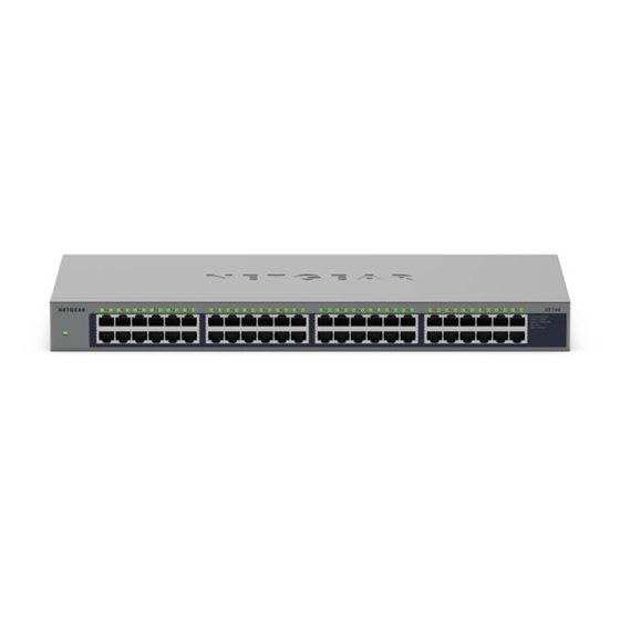 GS748 No administrado Gigabit Ethernet (10/100/1000) Gris