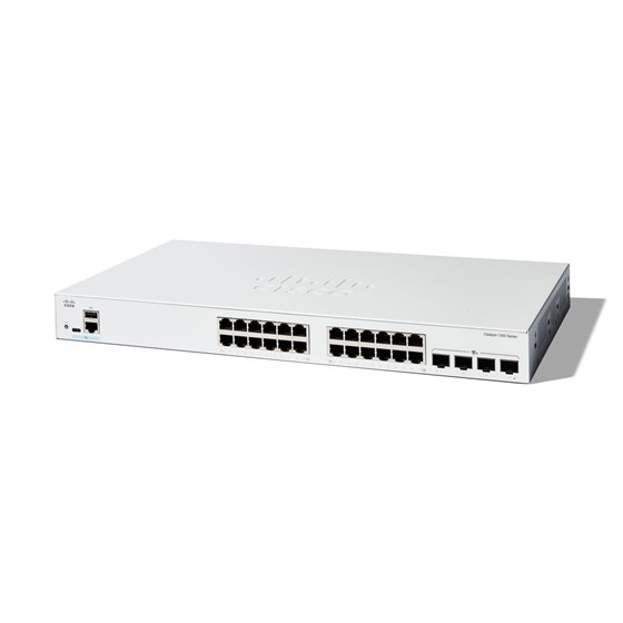 C1300-24T-4X switch Gestionado L2/L3 Gigabit Ethernet (10/100/1000) Blanco