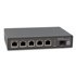 GEP-0625 switch No administrado 2.5G Ethernet (100/1000/2500) Energía sobre Ethernet (PoE) Negro