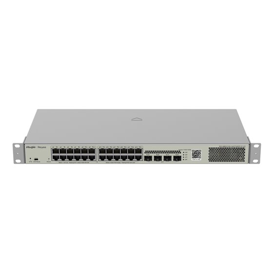 RG-NBS3100-24GT4SFP-P-V2 switch Gestionado L2 Gigabit Ethernet (10/100/1000) Energía sobre Ethernet (PoE) Metálico