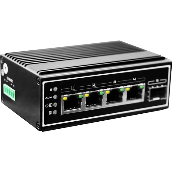 IGP-0502 switch No administrado Gigabit Ethernet (10/100/1000) Energía sobre Ethernet (PoE) Negro