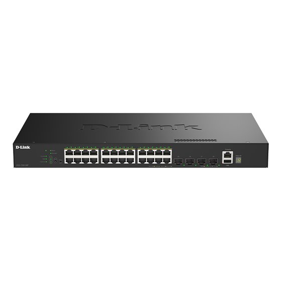 DGS-1530-28P/E switch Gestionado L2 Gigabit Ethernet (10/100/1000) Energía sobre Ethernet (PoE) Negro