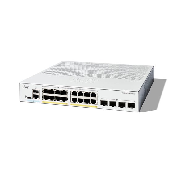 C1300-16P-4X switch Gestionado L2/L3 Gigabit Ethernet (10/100/1000) Blanco