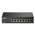 DMS-108P/E switch No administrado 2.5G Ethernet (100/1000/2500) Energía sobre Ethernet (PoE) Negro