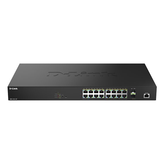 DMS-1250-18P/E switch Gestionado L2 2.5G Ethernet (100/1000/2500) Energía sobre Ethernet (PoE) Negro