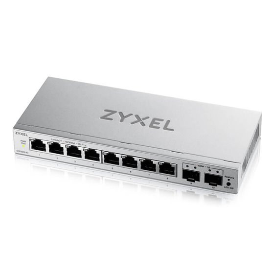GS1200-10v3 Gestionado L2 Gigabit Ethernet (10/100/1000) Escritorio Gris