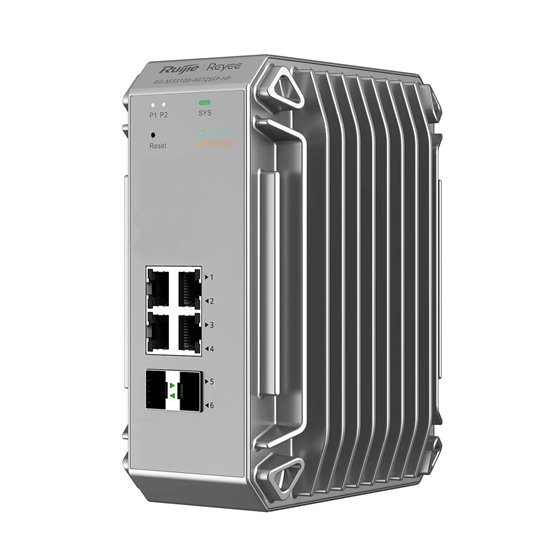 RG-NIS3100-4GT2SFP-HP switch Gestionado L2 Gigabit Ethernet (10/100/1000) Energía sobre Ethernet (PoE) Gris