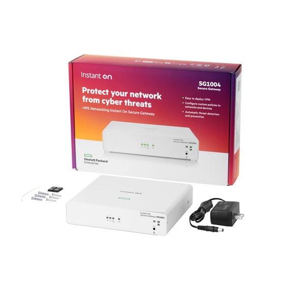 Networking Instant On Secure SG1004 pasarel y controlador 10, 100, 1000 Mbit/s