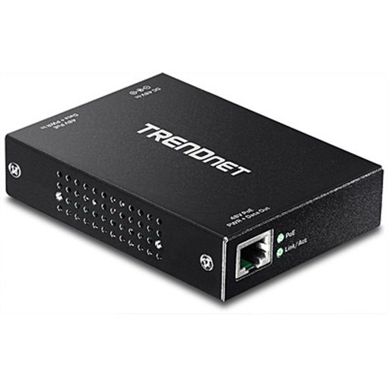 TPE-E100 repetidor y transceptor 800 Mbit/s Negro