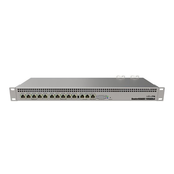 RB1100AHx4 router Gigabit Ethernet Acero inoxidable