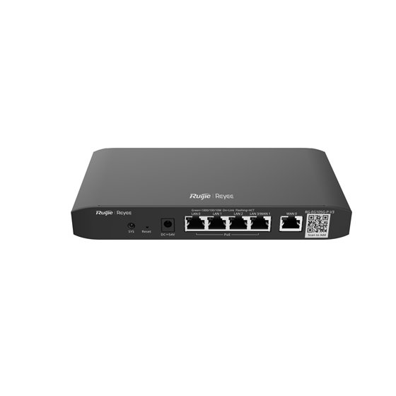RG-EG105G-P-V3 router Gigabit Ethernet Negro