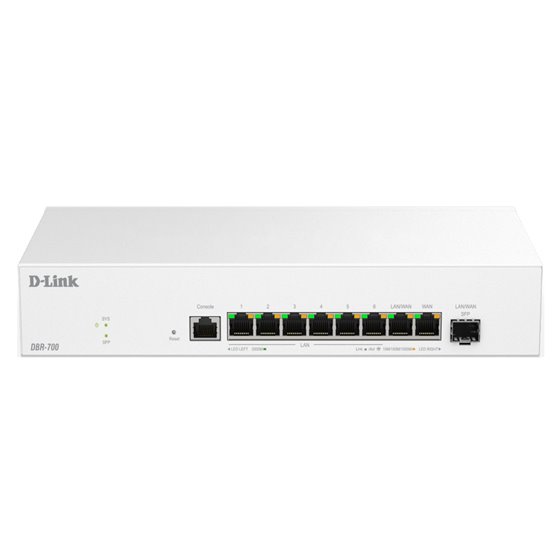 DBR-700 router 2.5 Gigabit Ethernet Blanco