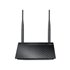 RT-N12E C1 N300 router inalámbrico Ethernet rápido Banda única (2,4 GHz) Negro, Metálico