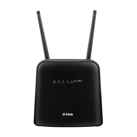 DWR-960 router inalámbrico Gigabit Ethernet Doble banda (2,4 GHz / 5 GHz) 4G Negro