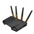 TUF Gaming AX3000 V2 router inalámbrico Gigabit Ethernet Doble banda (2,4 GHz / 5 GHz) Negro, Naranja