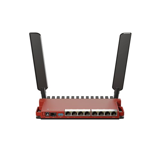 L009UiGS-2HaxD-IN router inalámbrico Gigabit Ethernet Banda única (2,4 GHz) Rojo