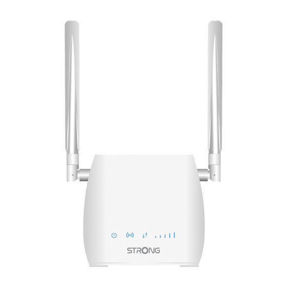 300M router inalámbrico Ethernet rápido Banda única (2,4 GHz) 4G Blanco