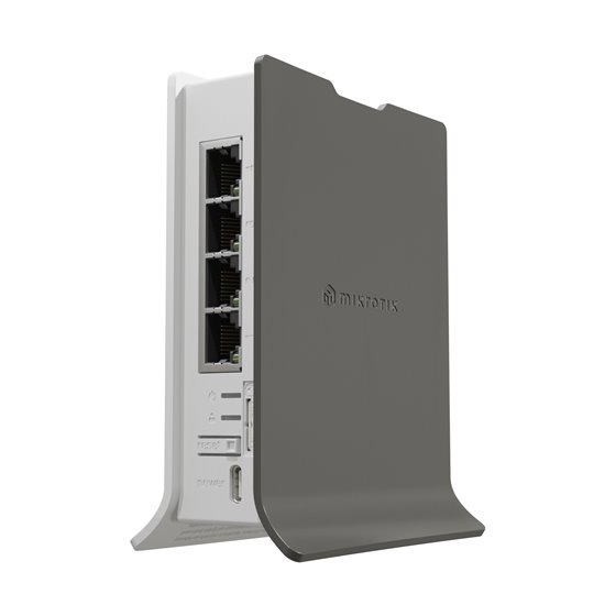 hAP ax lite LTE6 router inalámbrico Gigabit Ethernet Banda única (2,4 GHz) Gris, Blanco