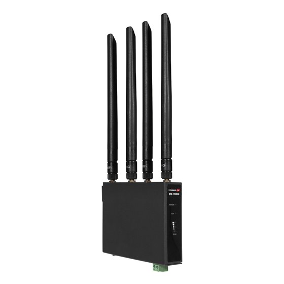 D4G-7459AC router inalámbrico Doble banda (2,4 GHz / 5 GHz) 4G Negro