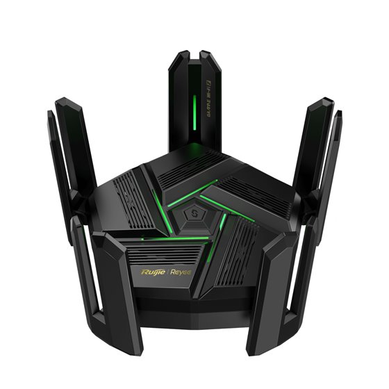 RG-EW7200BE PRO router inalámbrico Doble banda (2,4 GHz / 5 GHz) Negro