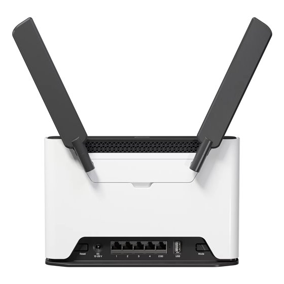 Chateau LTE7 ax router inalámbrico Gigabit Ethernet Doble banda (2,4 GHz / 5 GHz) 4G Negro, Blanco