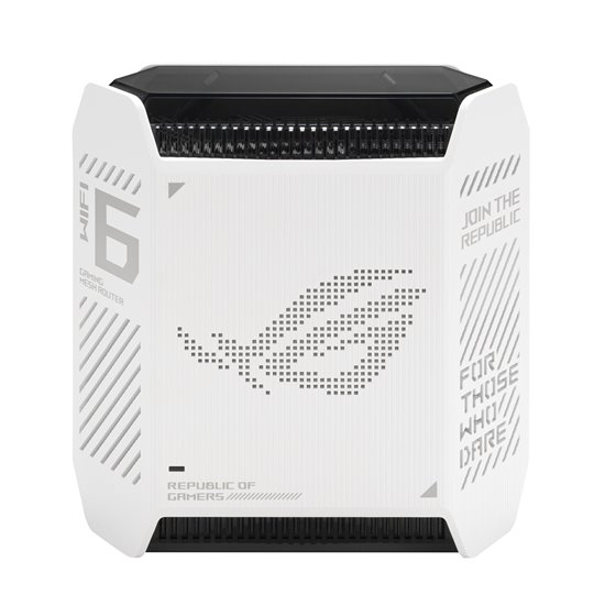 ROG Rapture GT6 Tribanda (2,4 GHz/5 GHz/5 GHz) Wi-Fi 6 (802.11ax) Blanco 4 Interno