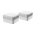 MESHKITAX3000 sistema Wi-Fi Mesh (Wi-Fi en malla) Doble banda (2,4 GHz / 5 GHz) Wi-Fi 6 (802.11ax) Blanco 2 Interno